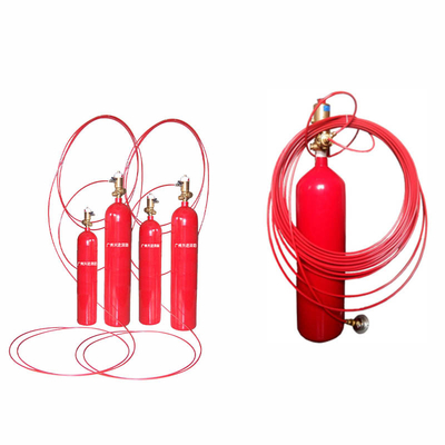 Automatic Fire Detection Tube Red Cylinder For Superior Protection
