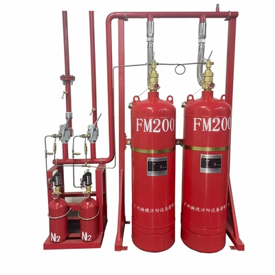 7.9% Hfc 227Ea Fire Extinguishing System 2.5 M3/Kg Discharge Volume 7M Range