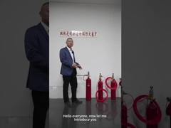 消火剤 FM200 を搭載した火災検知管