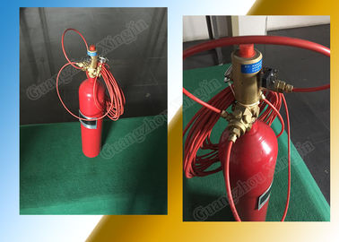 2.5Mpa Red Fm200 Clean Agent Fire Detection Tube With 0-50℃ Working Temperature
