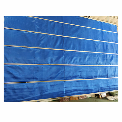 Blue Fire Retardant Roller Curtain For Fire Prevention Needs And Solutions