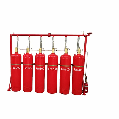 5.6Mpa FM200 Fire Suppression System With HFC-227ea Agent TUV Certificate