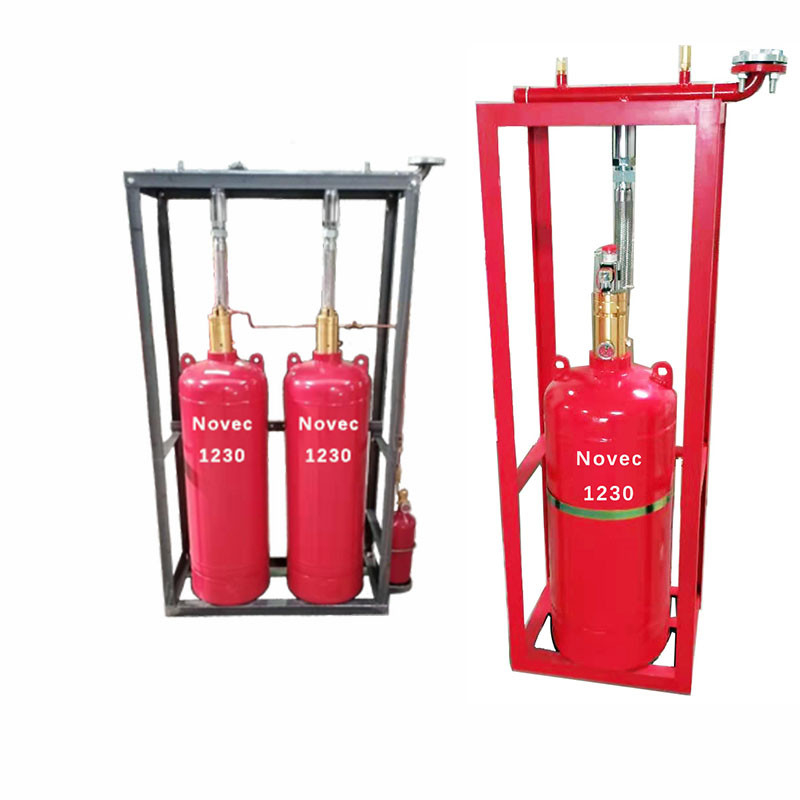 Steel Cylinder 70L NOVEC 1230 Fire Suppression System High Safety